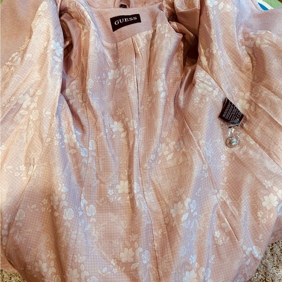 Guess Double Breasted Wool Blend Belted Pea Coat - Picture 13 of 15